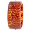 Bakelite Bangle with Citrine and Yellow Sapphire