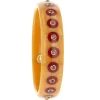Bakelite Bangle with Smoky Quartz