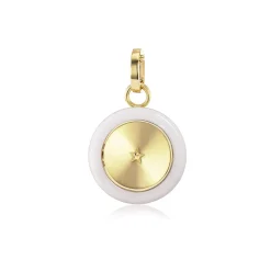 Carpe Diem Gold Ceramic Charm
