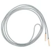 Cording Necklace in Grey with Rose Gold