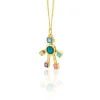 Galaxy Heart Mini Opal Robot Charm