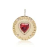 Large Pink Tourmaline Greek Love Charm