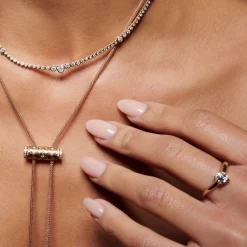 Latch Chain in Rose Gold