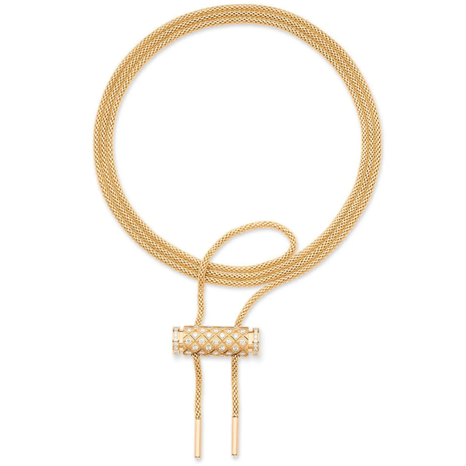 Latch Chain in Yellow Gold