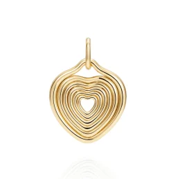 Layered Heart Charm
