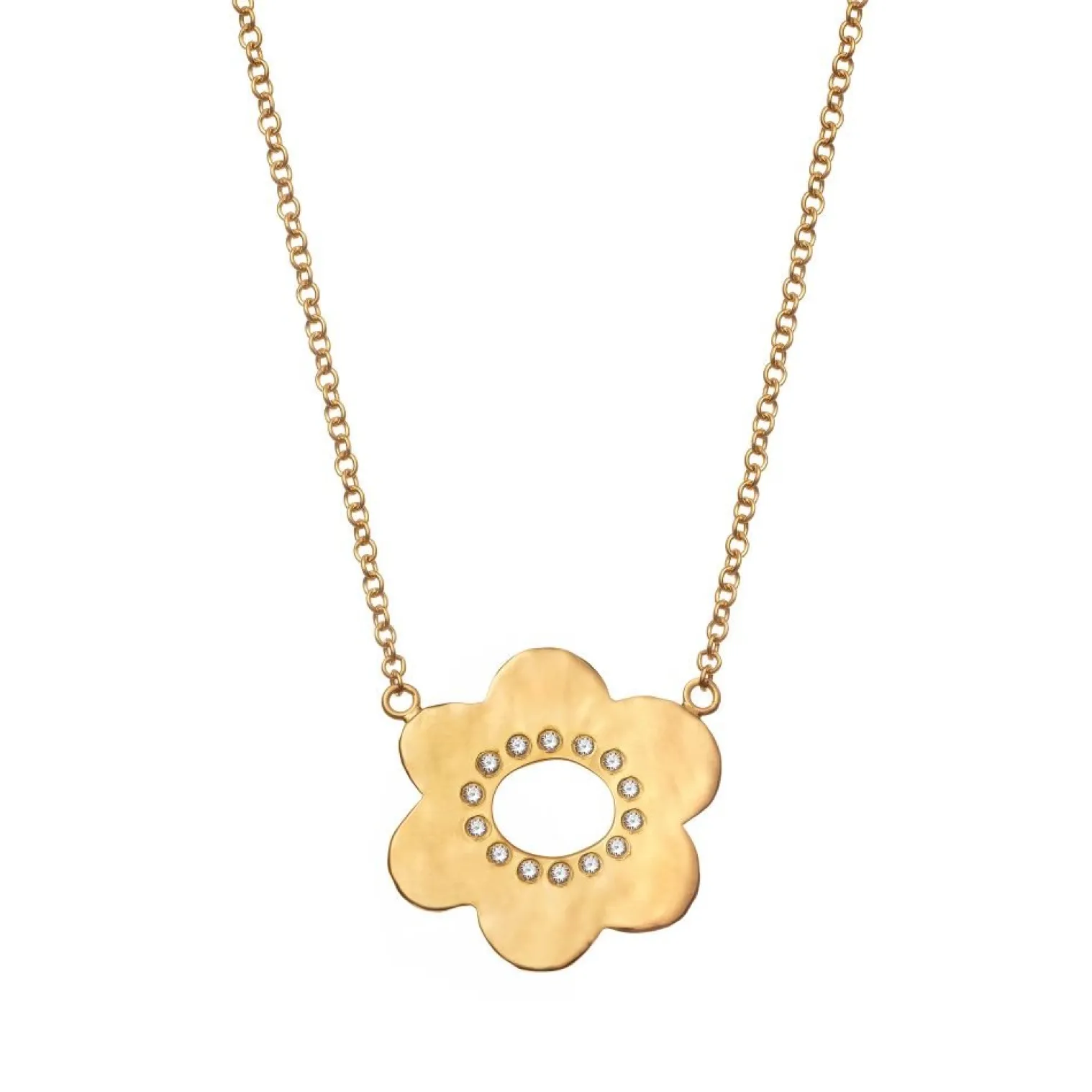 Medium Daisy Diamond Necklace