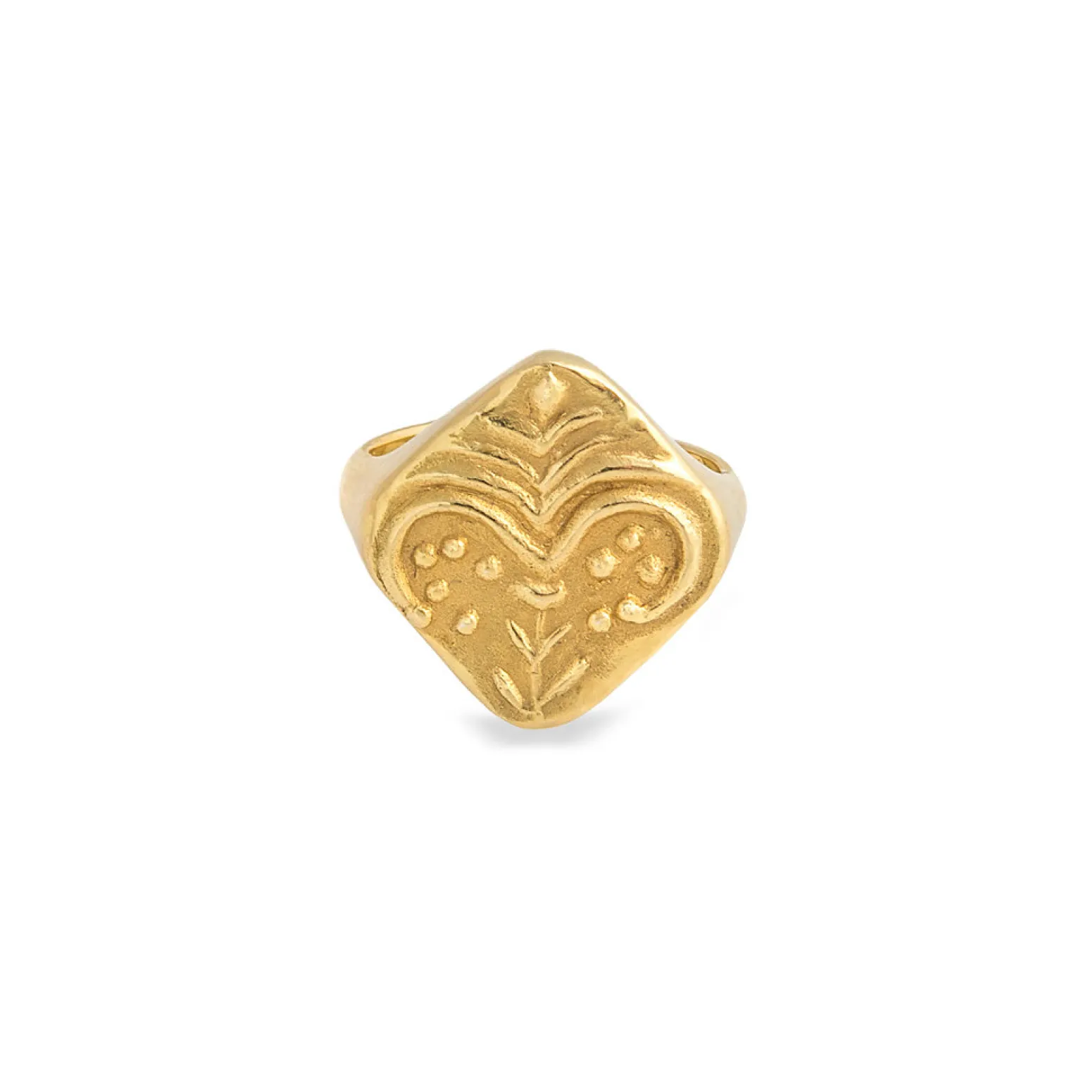 Palmyra Ring in Yellow Gold