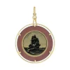 Passing Chips in the Night Pendant in Yellow Gold