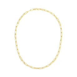 Short Lien Or Necklace in Yellow Gold