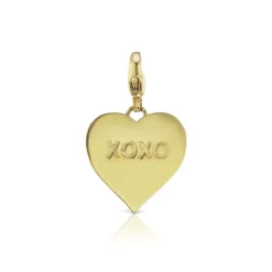 XOXO Heart Charm